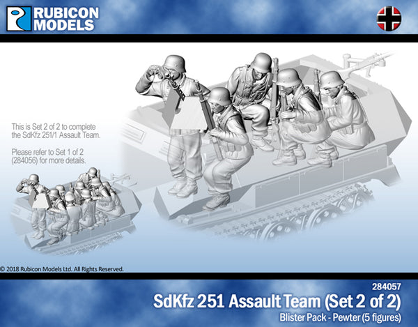 284057 - SdKfz 251/1 Assault Team (Set 2 of 2)