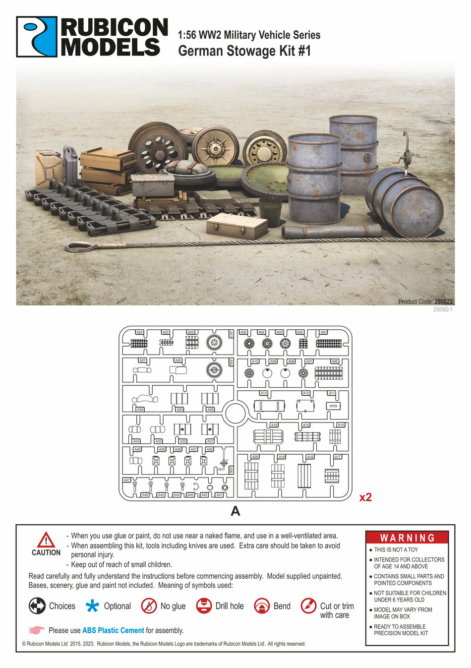 280022 - German Stowage Set 1