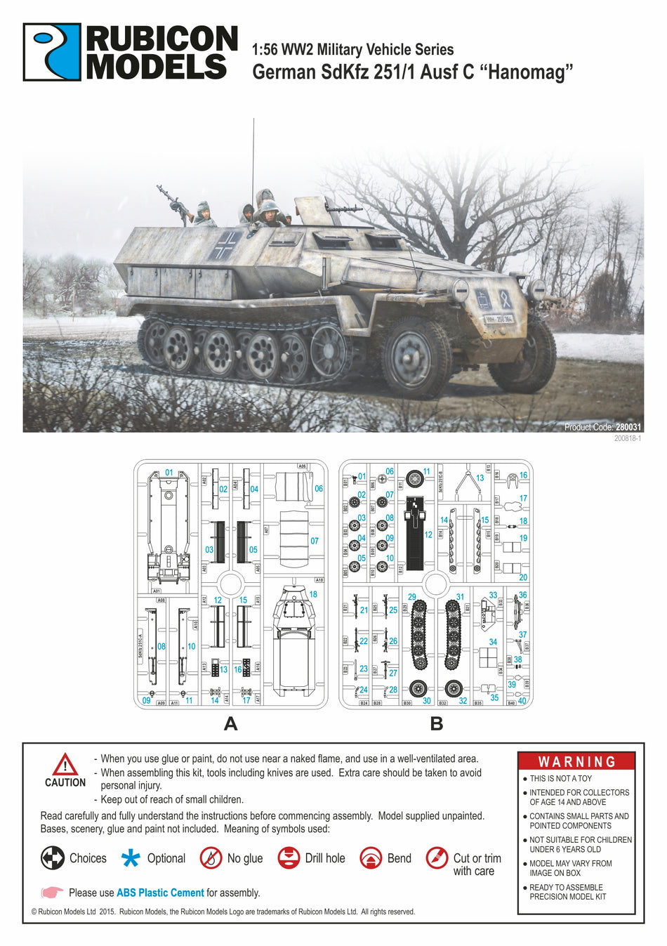 280031 - SdKfz 251/1 Ausf C (aka 251C)