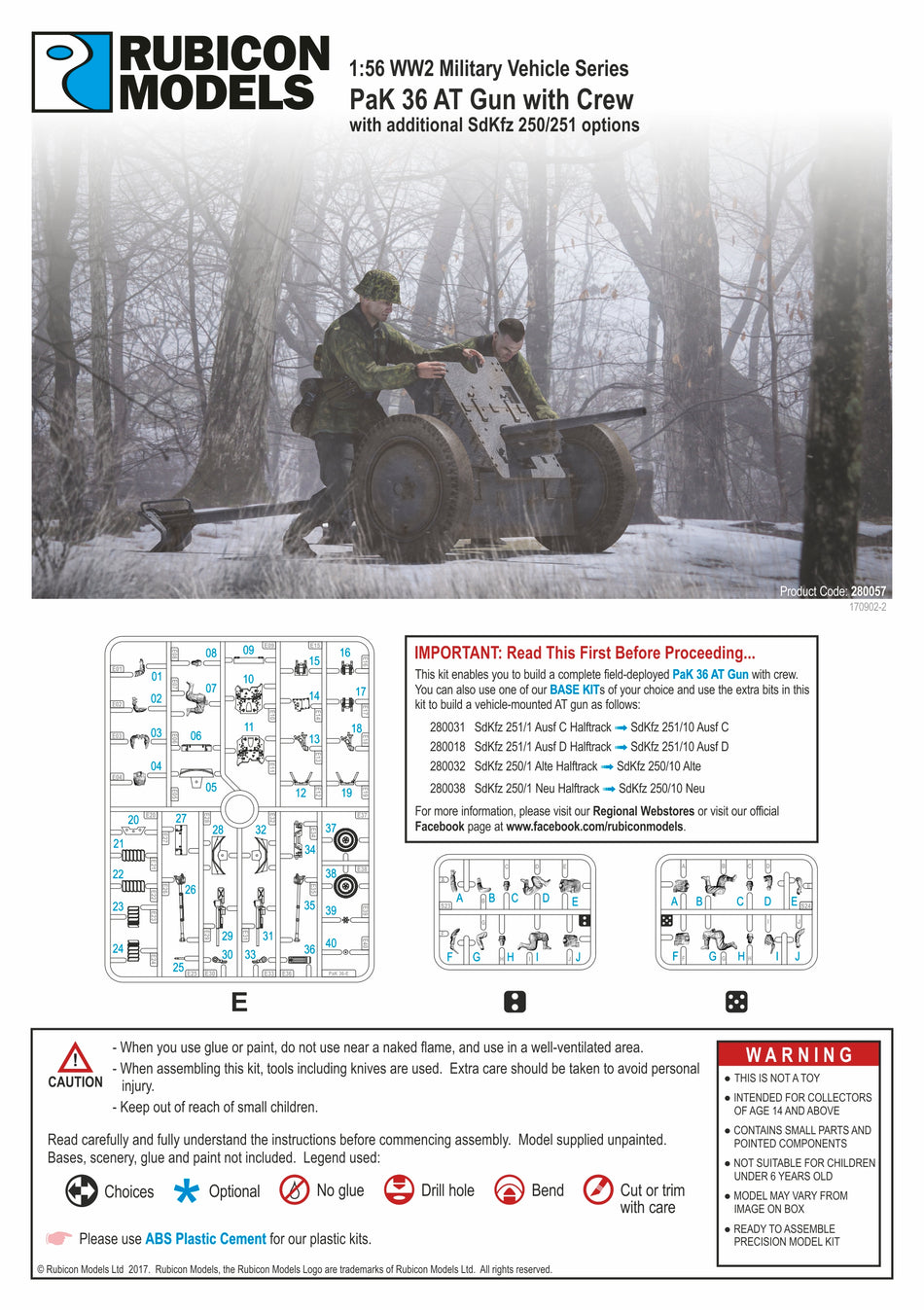 280057 - PaK 36 AT Gun with Crew