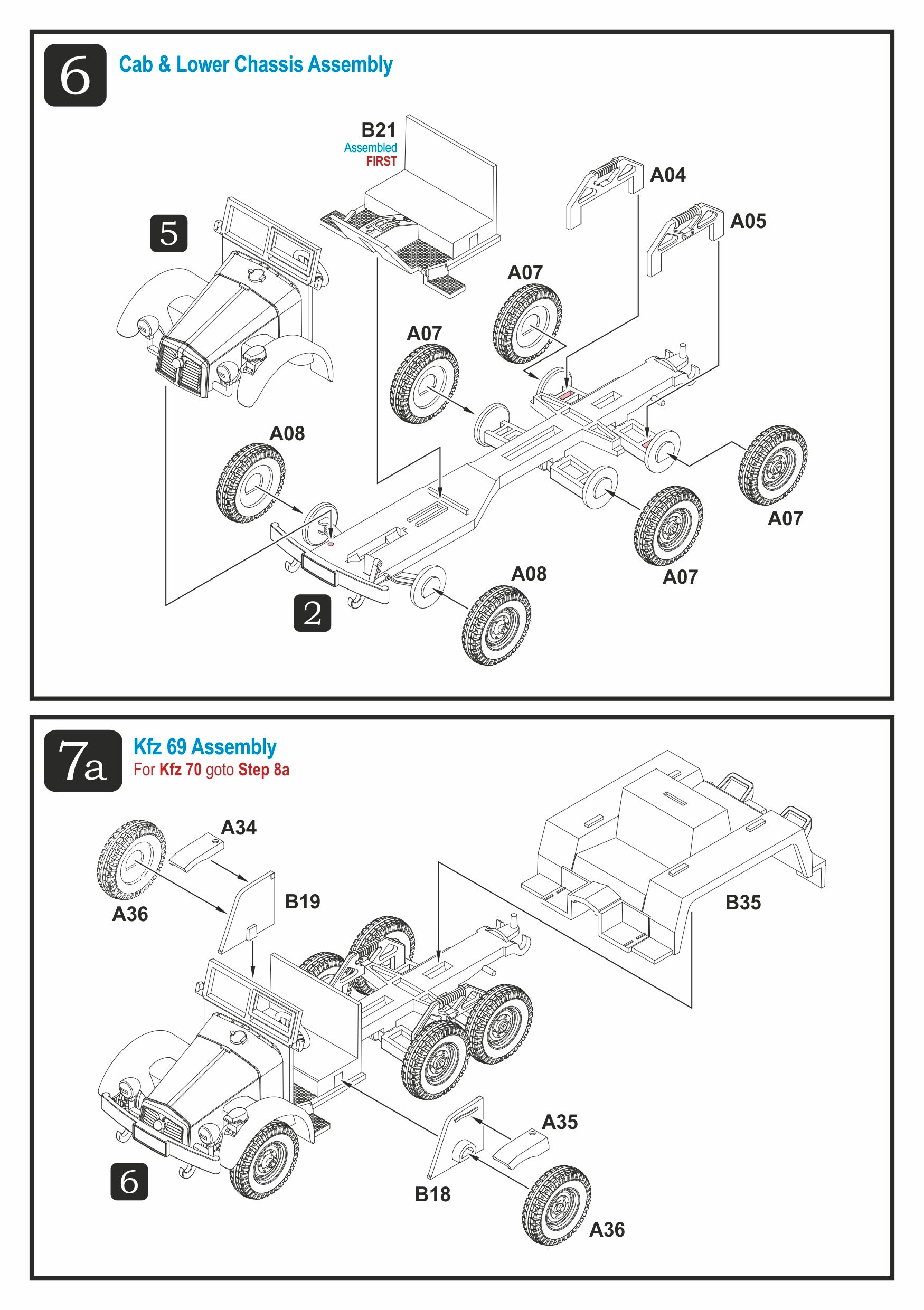 280082 - Krupp Protze Kfz 69/70 6x4 Truck – RUBICON MODELS UK Ltd