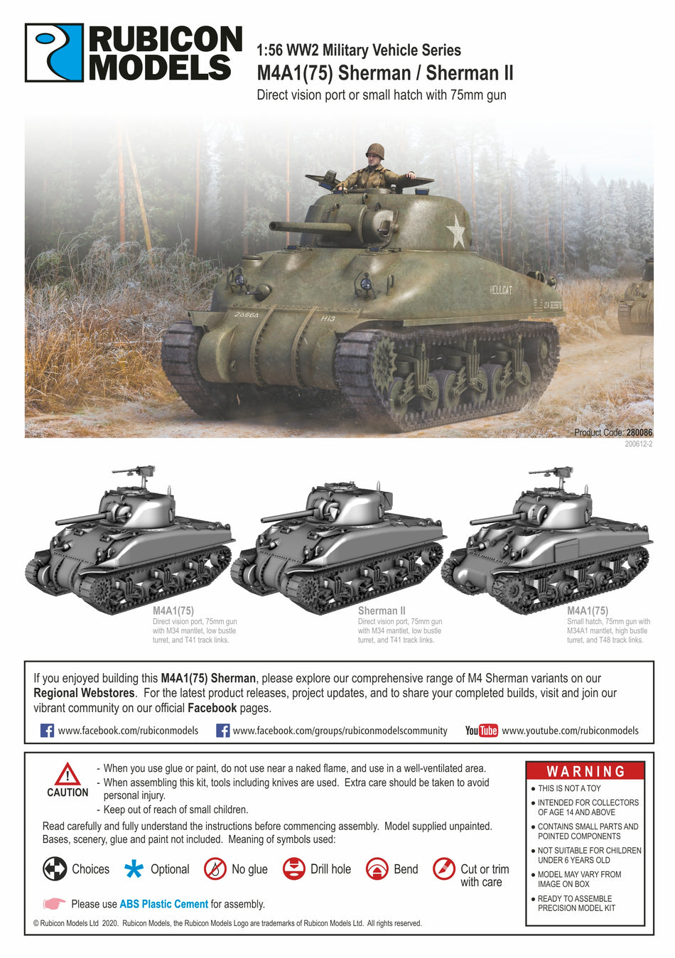 280086 - M4A1(75) Sherman - DV & SH