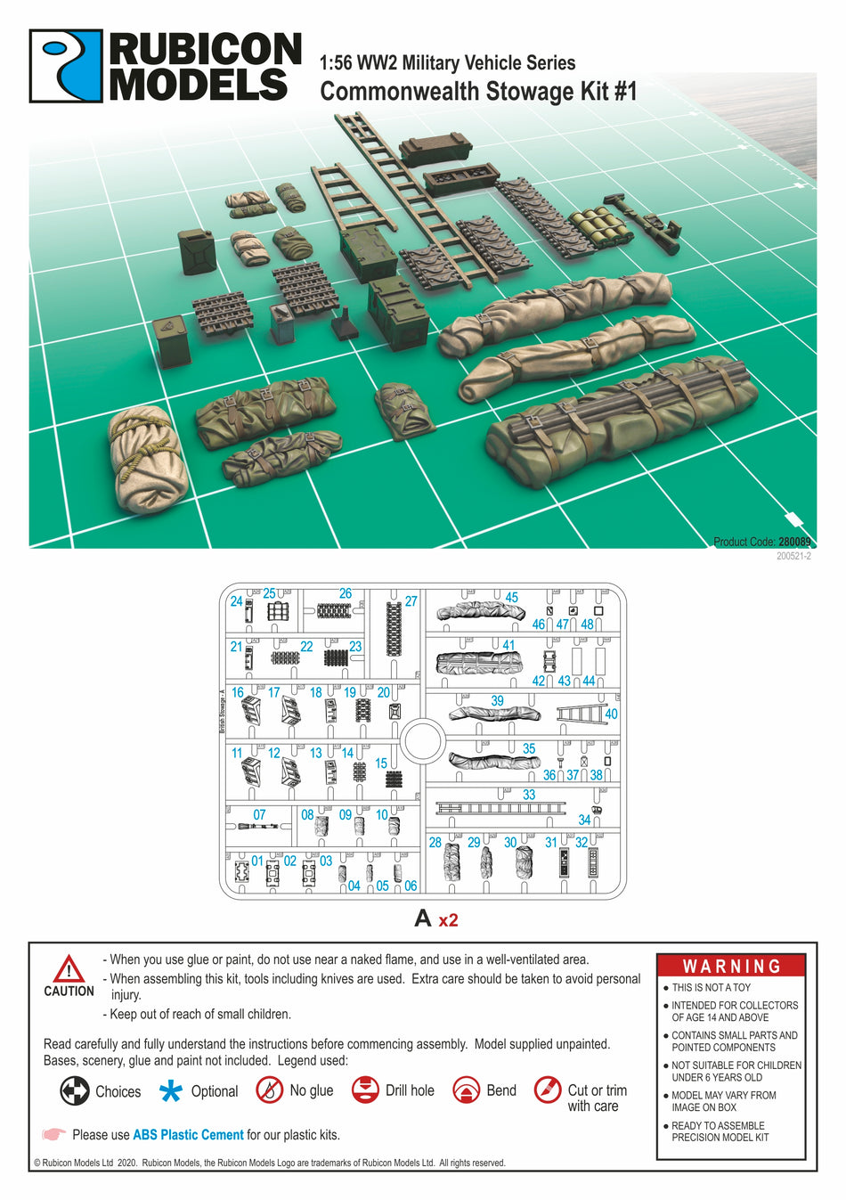 280089 - Commonwealth Stowage Set 1