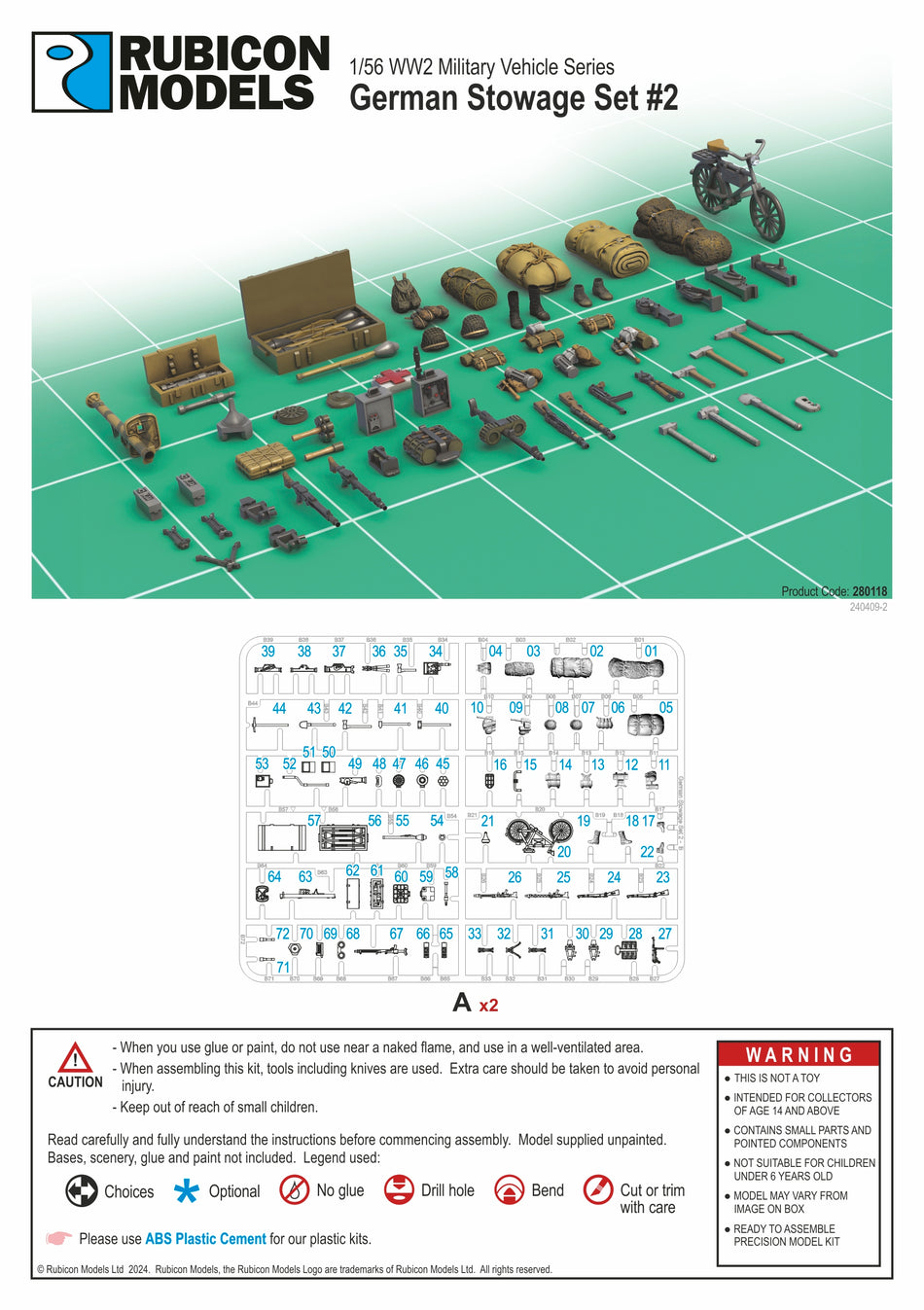 280118 German Stowage Set 2
