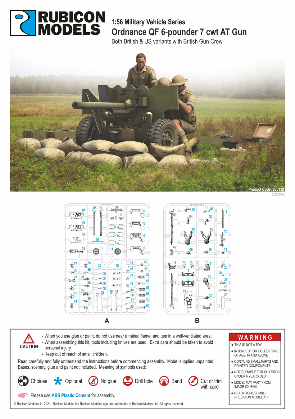 280139 - QF 6 Pounder 7cwt