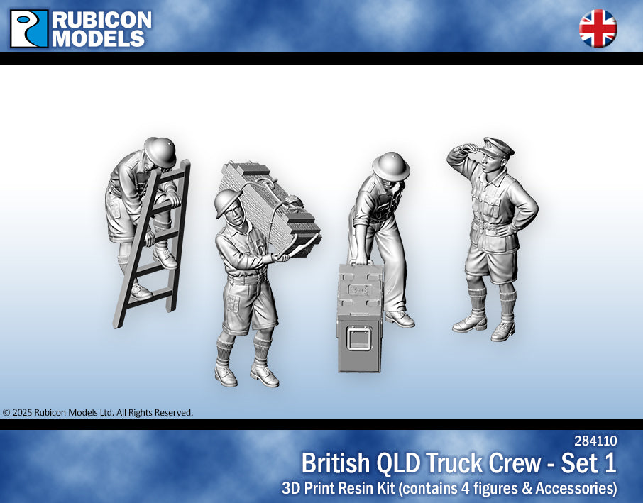 284110 - British QLD Truck Crew Set 1