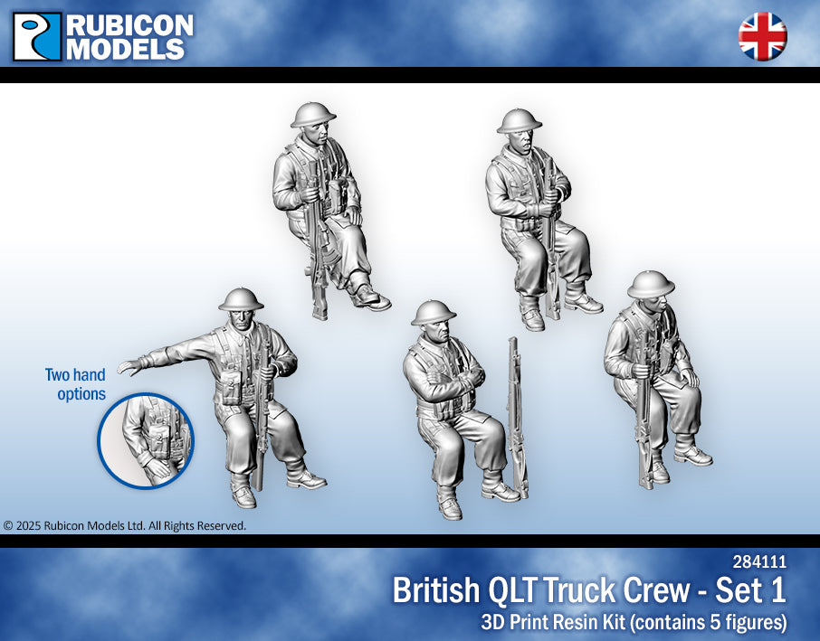 284111 - British QLT Truck Passengers Set 1