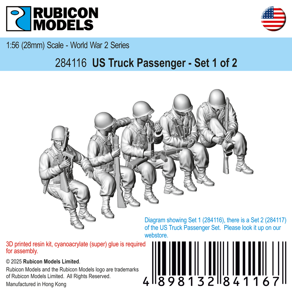 284116 - US Infantry - Seating (Set 1)