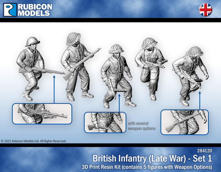 284120 - British Infantry (Late War) - Set 1