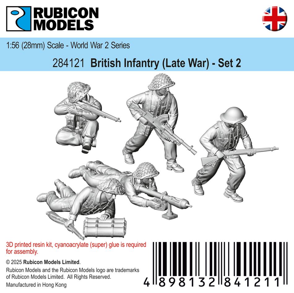 284121 - British Infantry (Late War) - Set 2