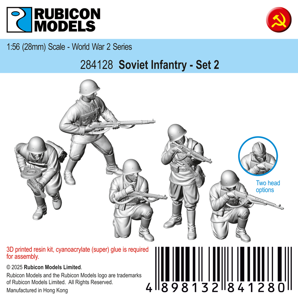 284128 - Soviet Infantry - Set 2