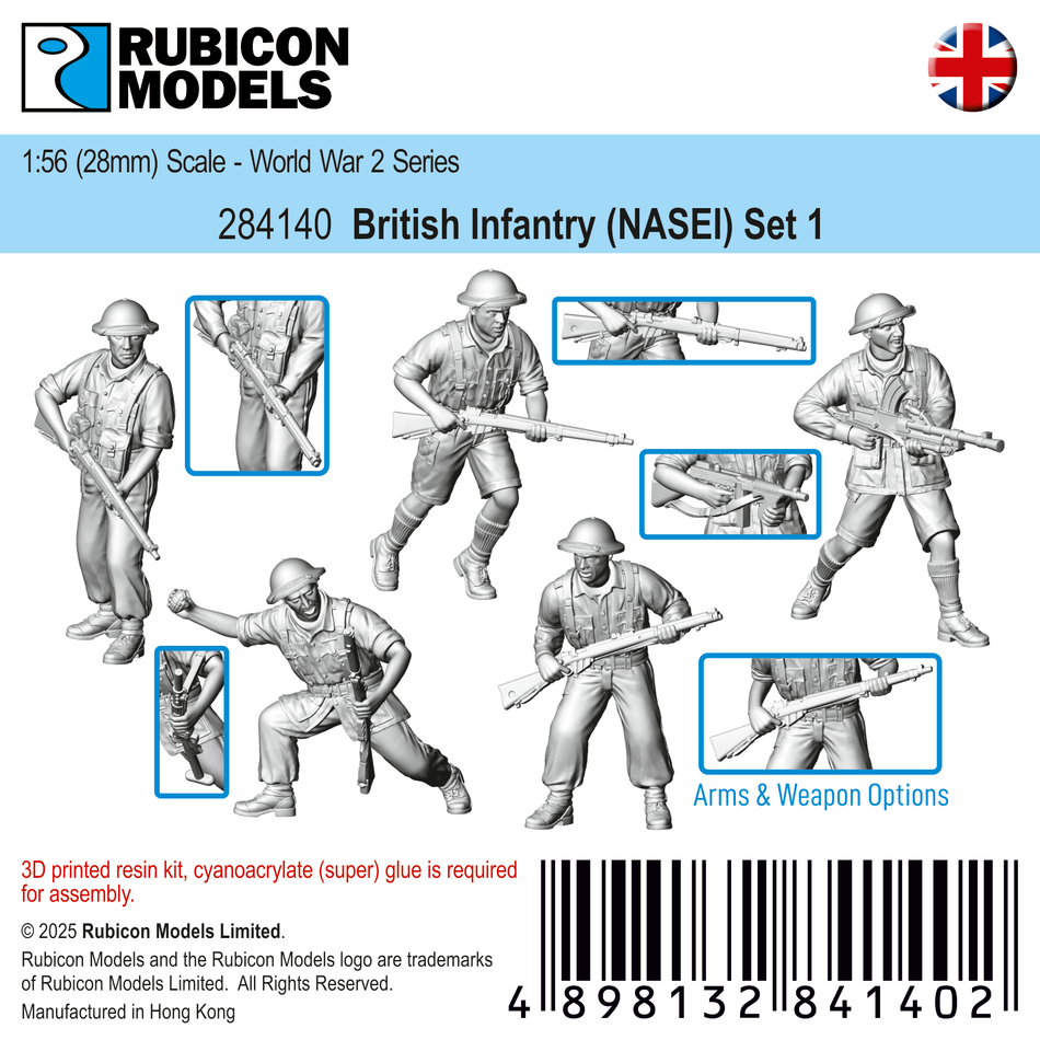 284140 - British Infantry (NASEI) Set 1