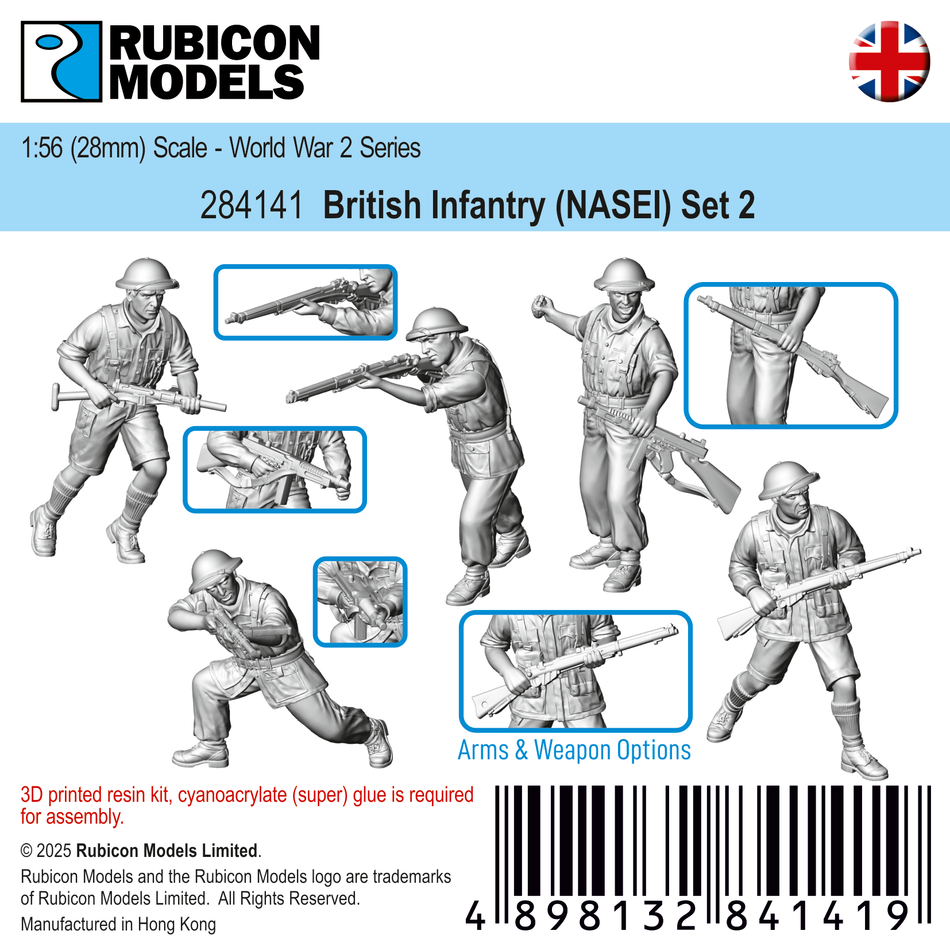 284141 - British Infantry (NASEI) Set 2