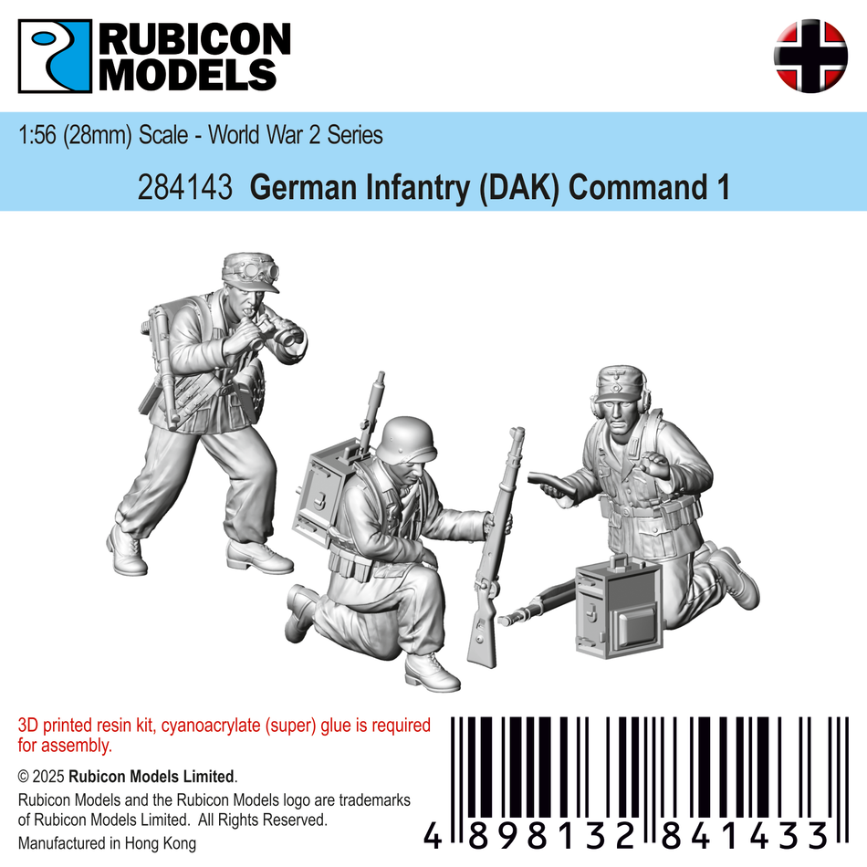 284143 - German Infantry (DAK) Commander