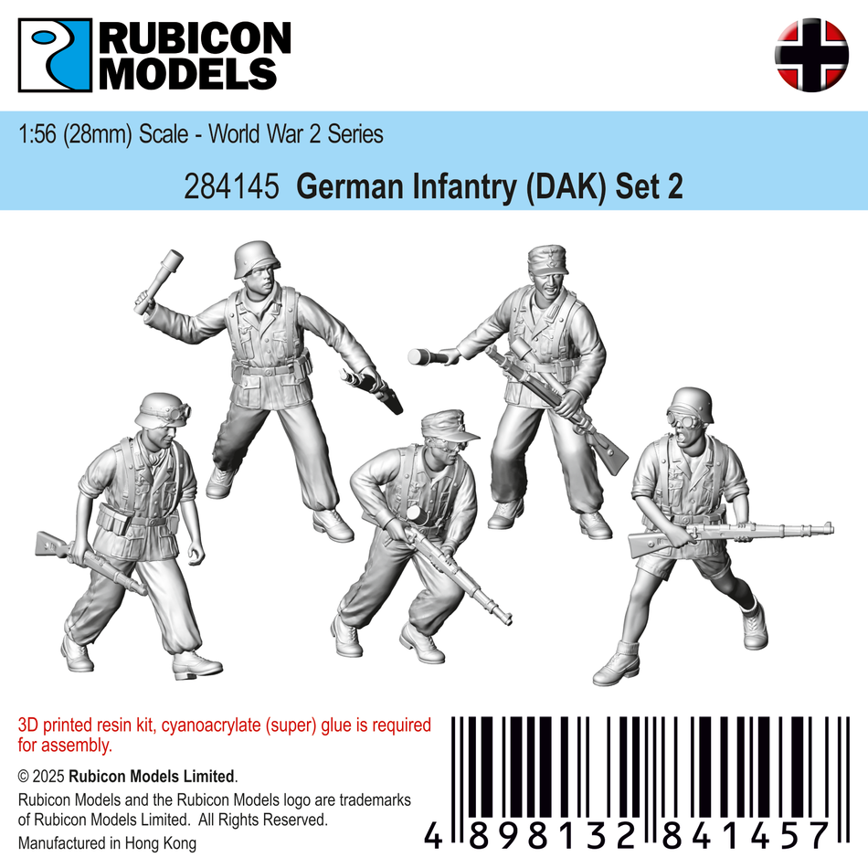 284145 - German Infantry (DAK) Set 2