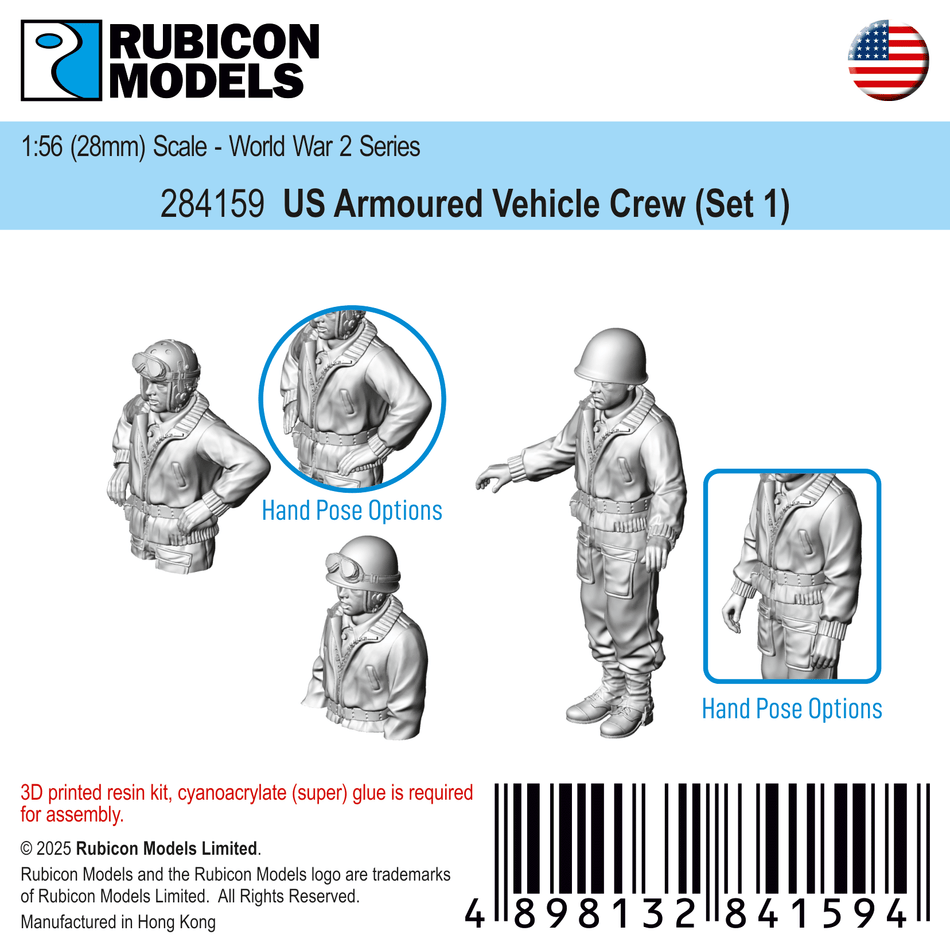 284159 - US Armoured Vehicle Crew (Set 1)