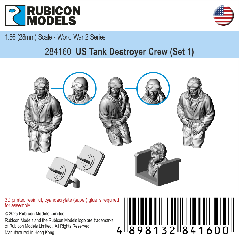 284160 - US Tank Destroyer Crew (Set 1)