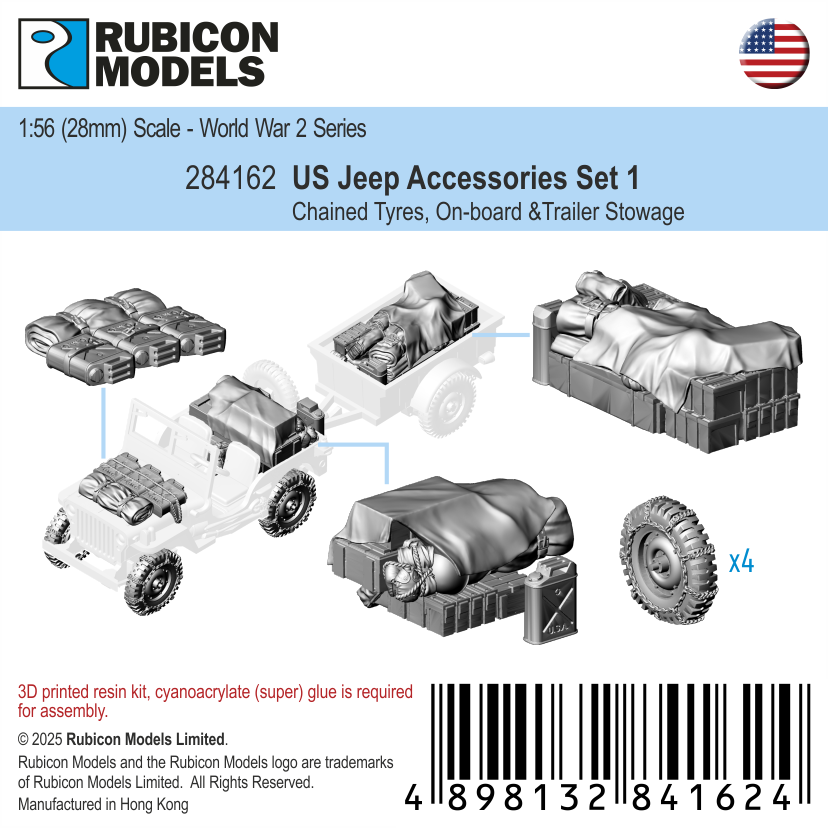 284162 - US Jeep Accessories Set 1