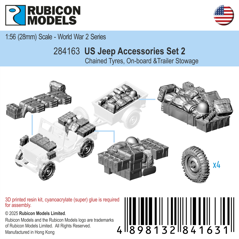 284163 - US Jeep Accessories Set 2