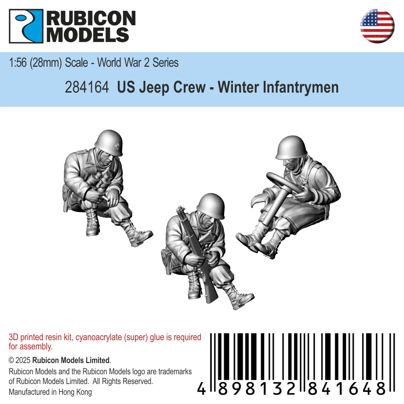 284164 - US Jeep Crew - Winter Infantrymen