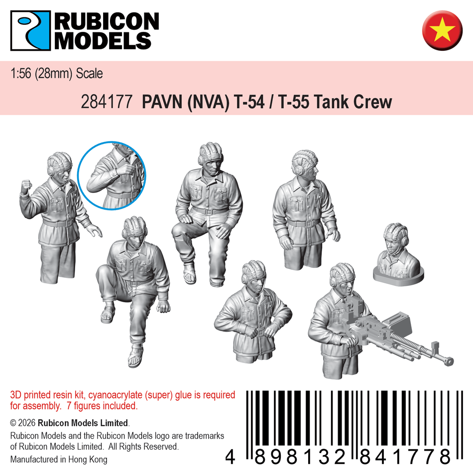 284177 PAVN (NVA) T-54 / T-55 Tank Crew