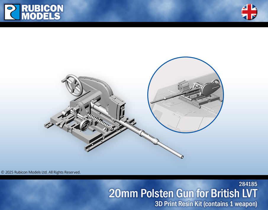 284185 - 20mm Polsten Gun for LVT