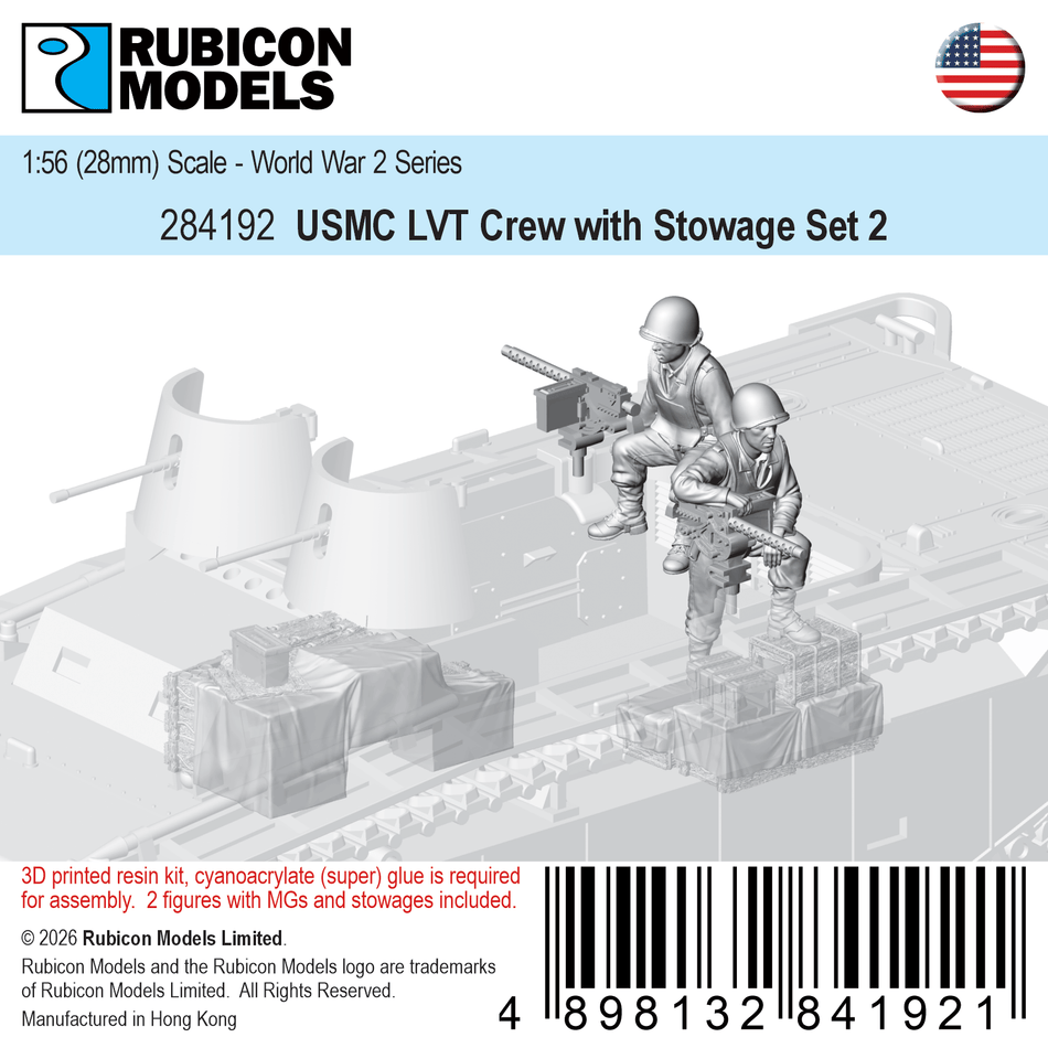 284192 - USMC LVT Crew with Stowage Set 2