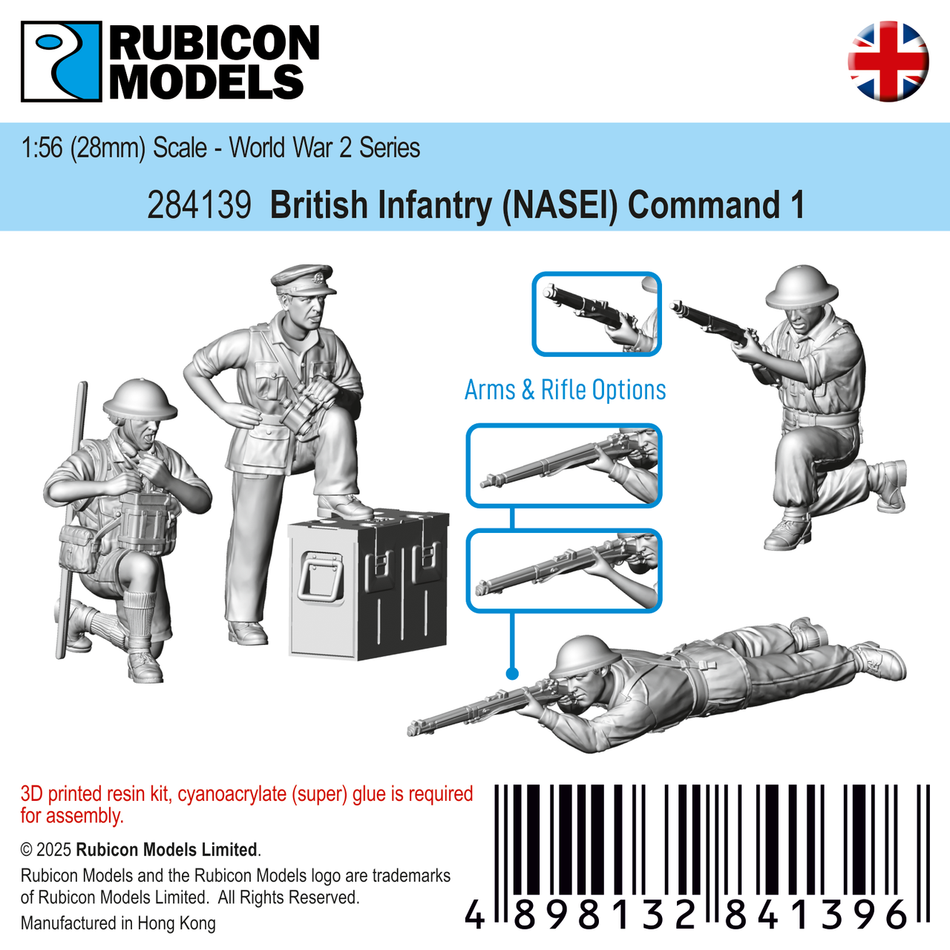 284139 - British Infantry (NASEI) Commander