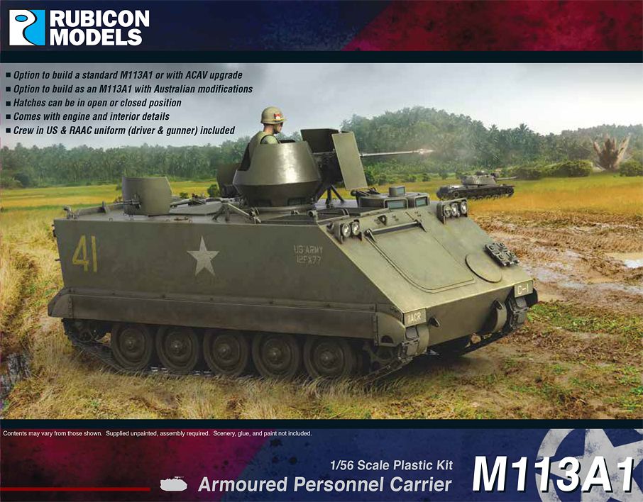 280134 - M113A1 Armoured Personnel Carrier - RUBICON MODELS UK Ltd