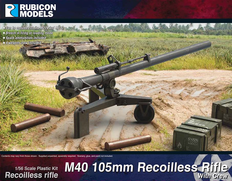 280130 - M40 105 mm rückstoßfreies Gewehr