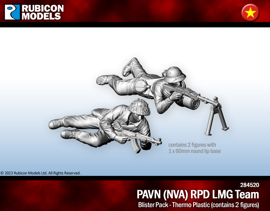 284520 PAVN (NVA) RPD LMG team