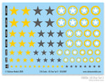 130056 - US Star Set 2 (Yellow & Dark Grey US Star)