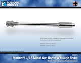 284075 - PIV L/48 Metal Gun Barrel & Muzzle Brake