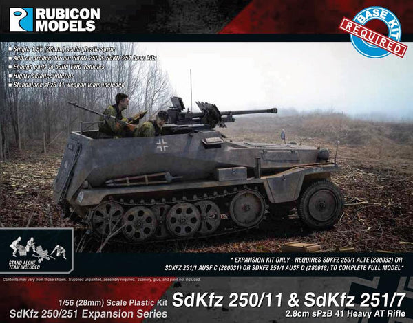 280045 - SdKfz 250/251 Expansion Set- SdKfz 250/11 & 251/7 sPzB 41 AT Rifle