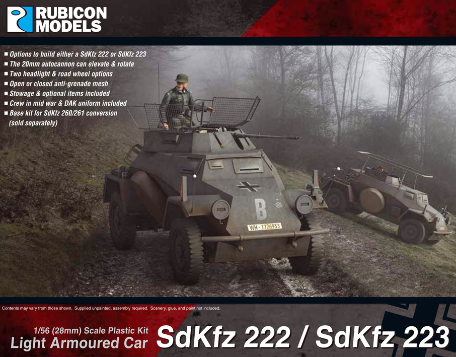 280062 - SdKfz 222/223 Light Armoured Car