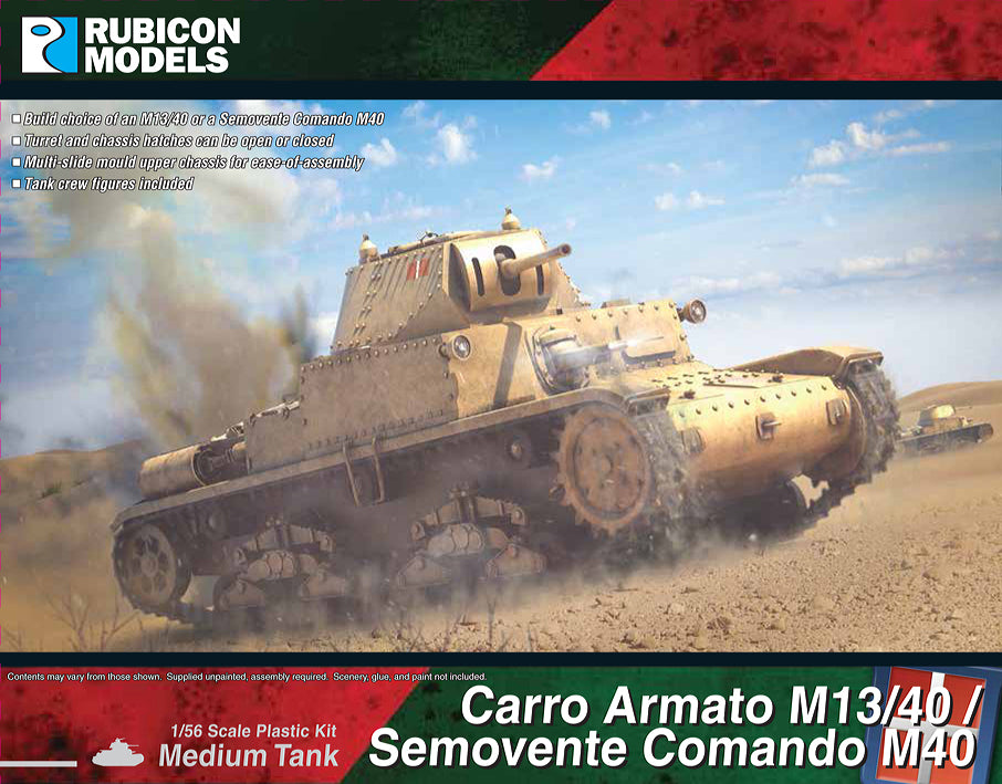 280095 - Carro Armato M13/40 / Semovente Comando M40