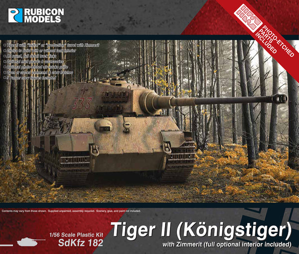 280100 - King Tiger with Zimmerit