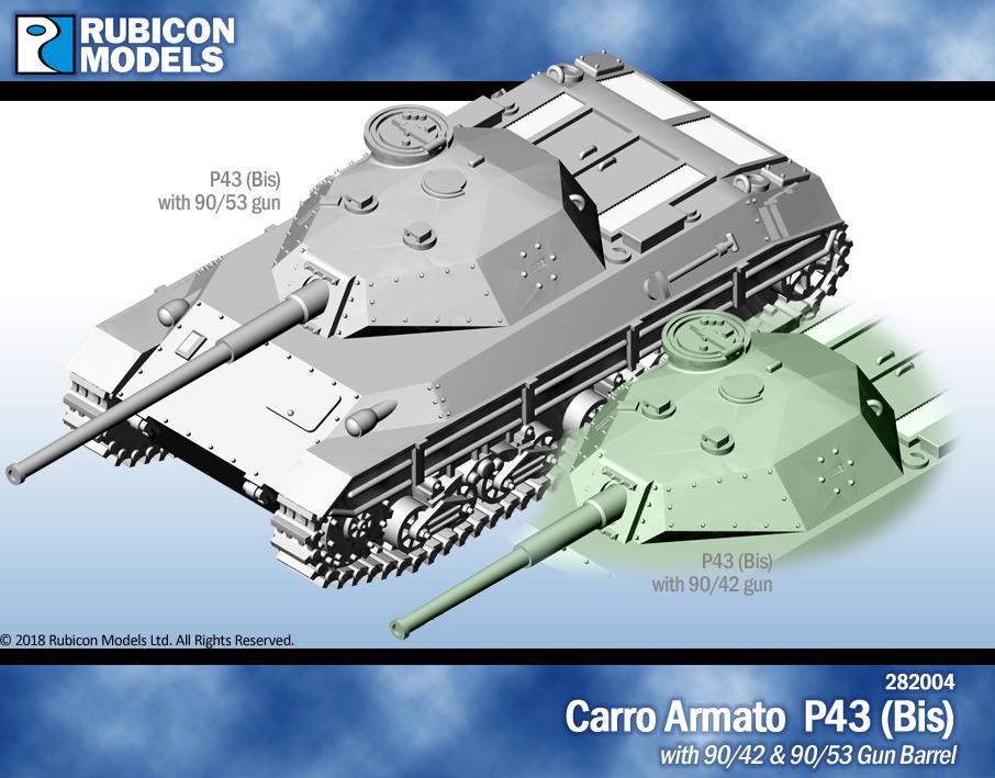 282004 - Carro Armato P43 (Bis)- Resin