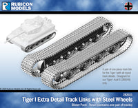 282021 - Tiger I Extra Detail Track Link with Steel Wheels