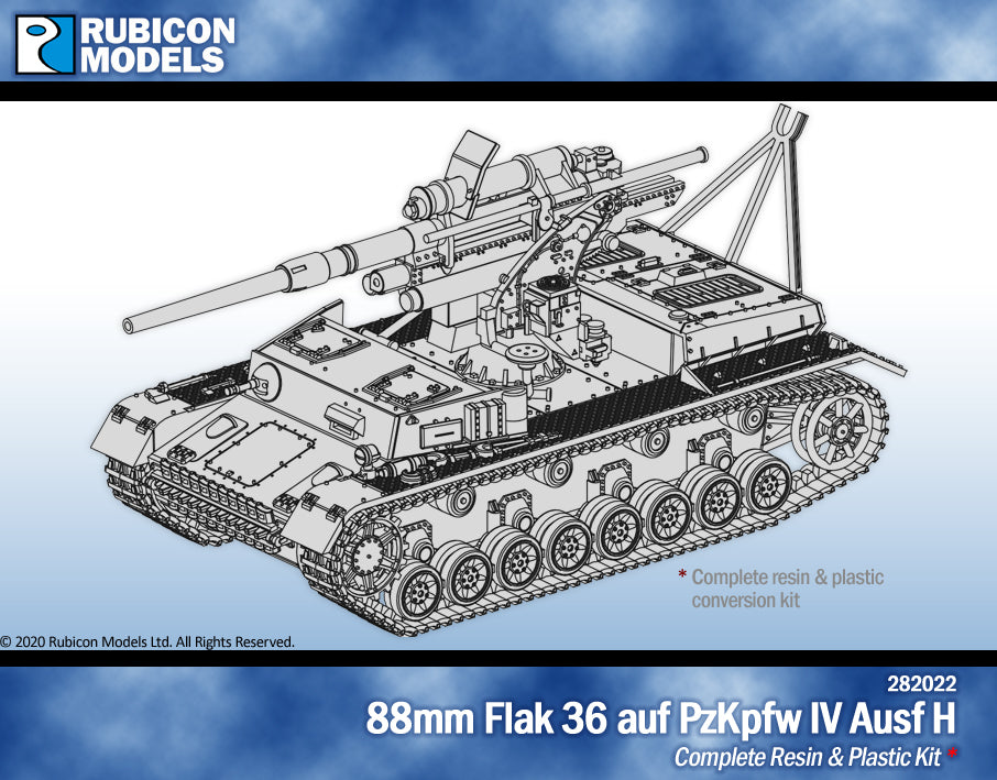 282022 - 88mm Flak 36 auf PzKpfw IV Ausf. H