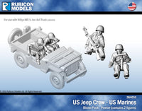 284010 - US Jeep Crew - US Marine- Pewter