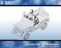 284052 - US Jeep Crew - US Paratrooper