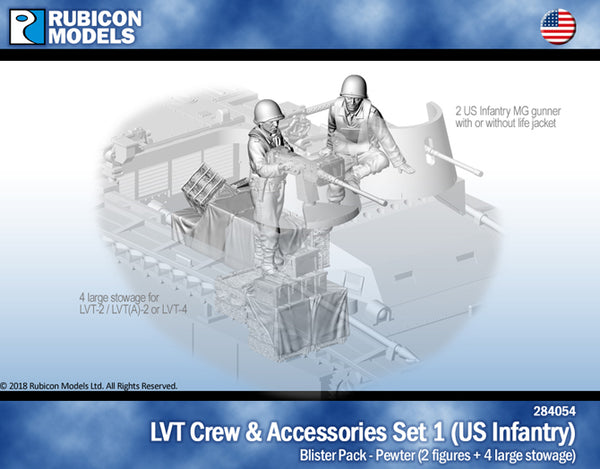 284054 - LVT Crew & Accessories Set 1 - US Infantry