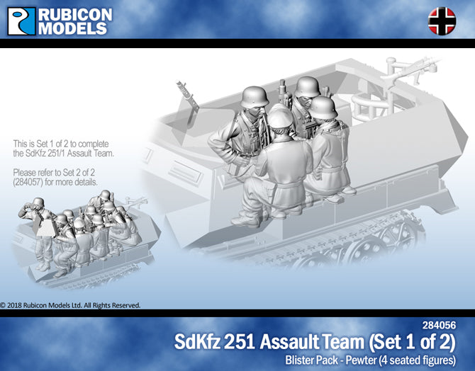 284056 - SdKfz 251/1 Assault Team (Set 1 of 2)