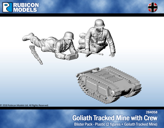 284058 - Goliath Tracked Mine with Crew - RUBICON MODELS UK Ltd
