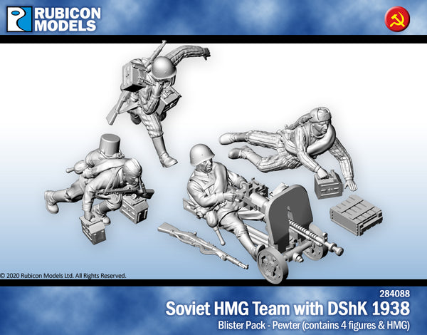 284088 - Soviet Heavy Machine Gun Team with DShK 1938 HMG
