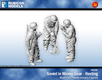 284090 - Soviet in Winter Gear - Resting