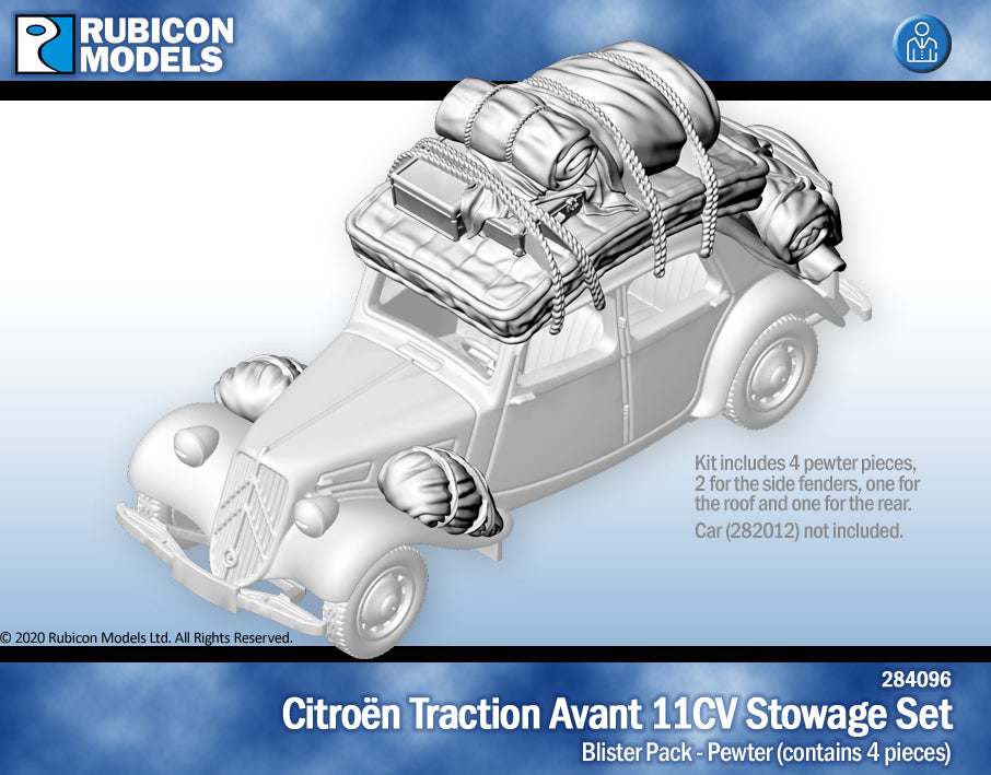 284096 - Traction Avante 11CV Stauraumset