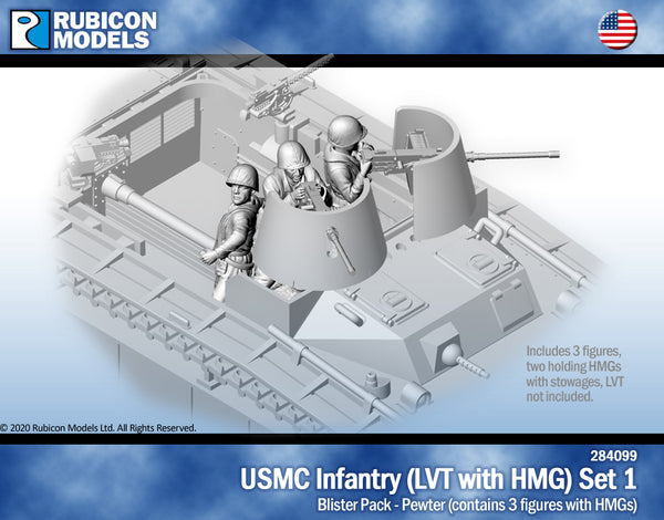 284099 - USMC Infantry -LVT with HMG Set 1