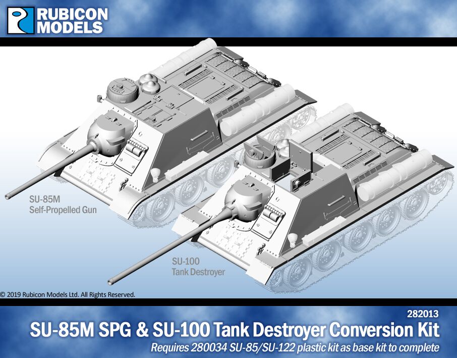 282013 - Umrüstsatz für SU-85 SPG/SU-100 Jagdpanzer